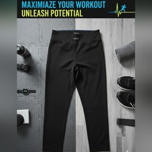 Calvin Klein Performance Black Cropped Leggings Medium